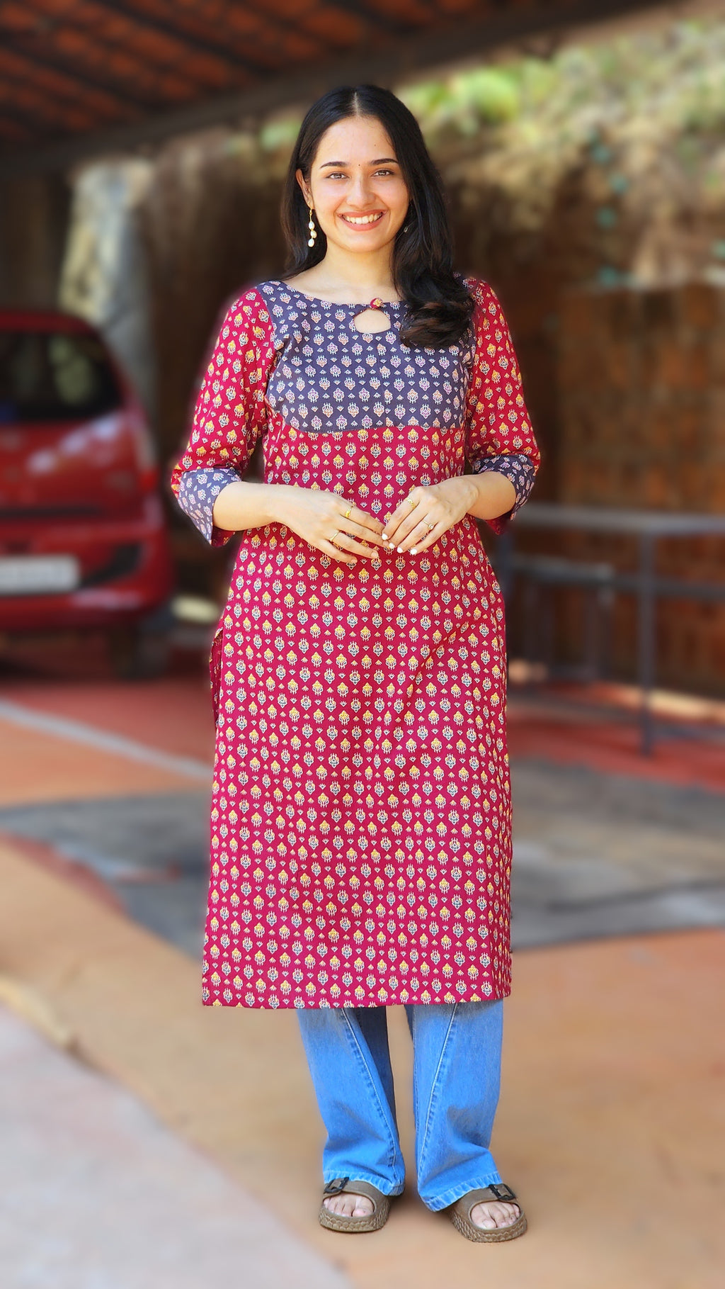 Cotton kurti [KU26010]