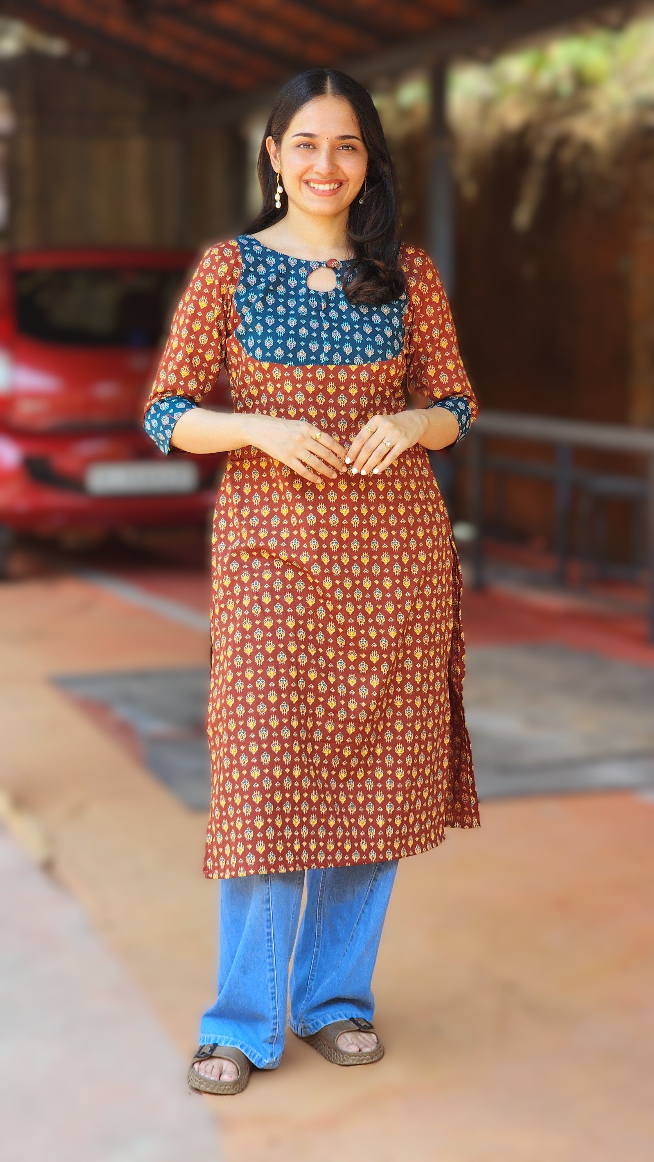 Cotton kurti [KU26010]