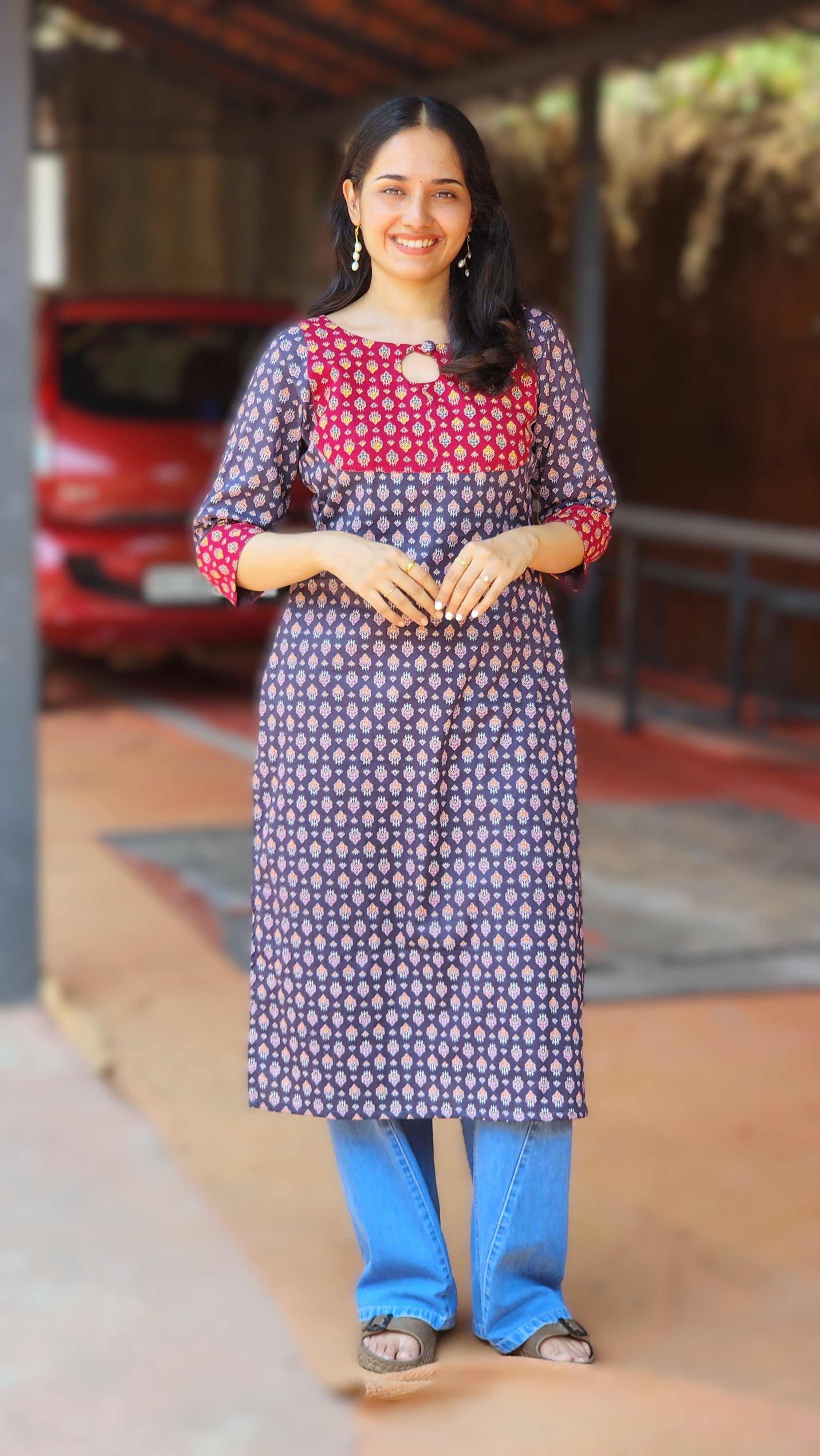 Cotton kurti [KU26010]