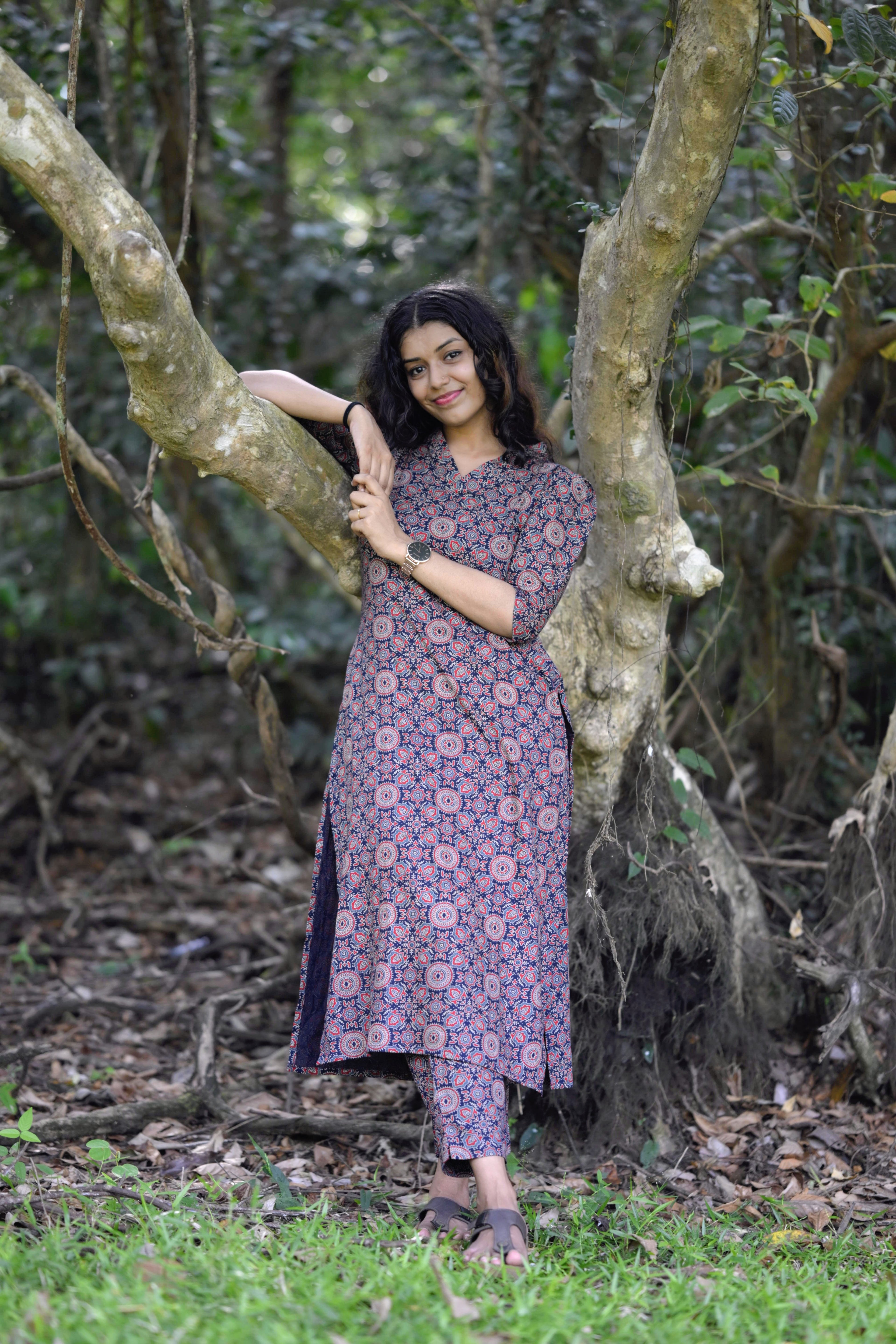 Cotton co-od set [KU0002](Free Ship)