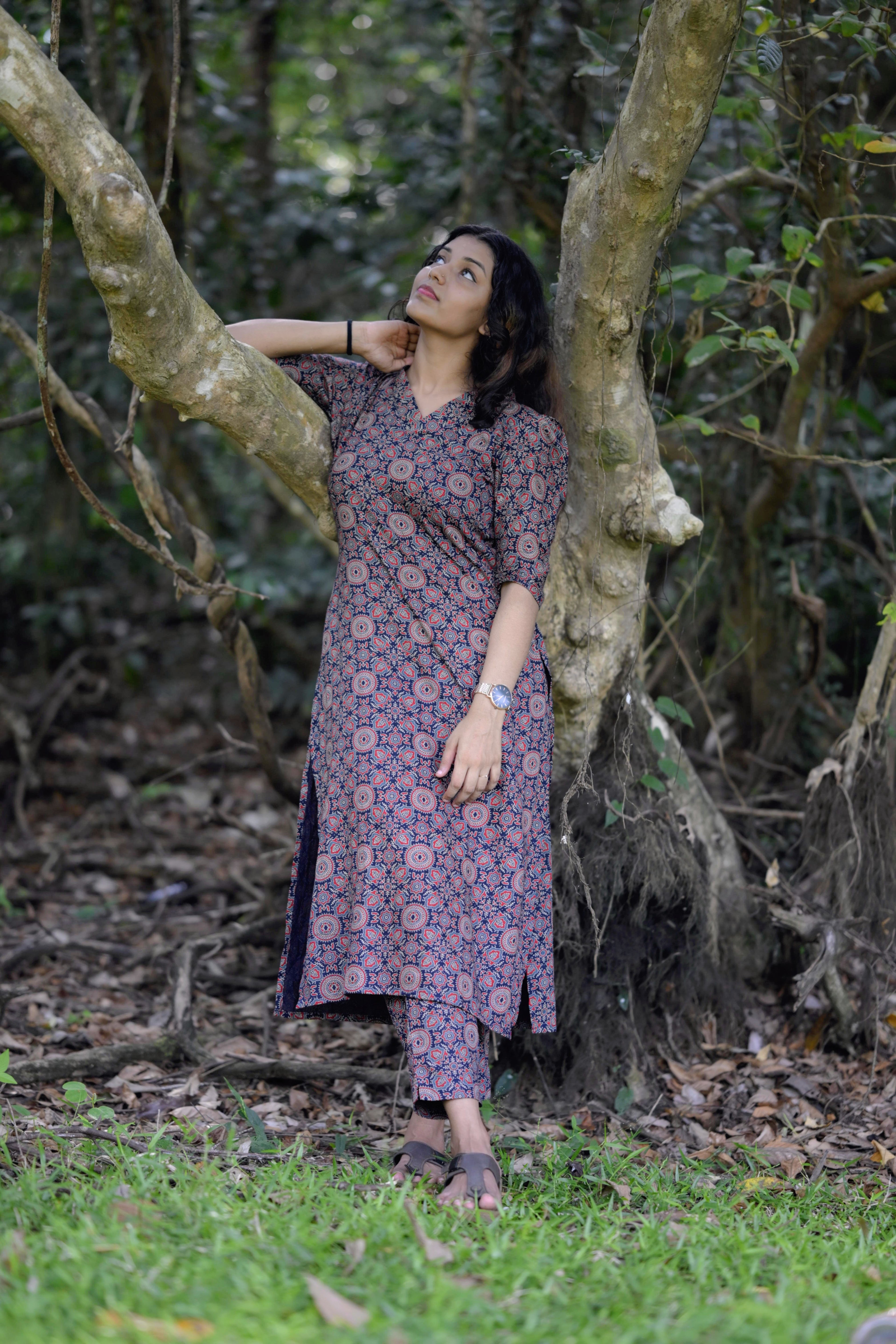 Cotton co-od set [KU0002](Free Ship)