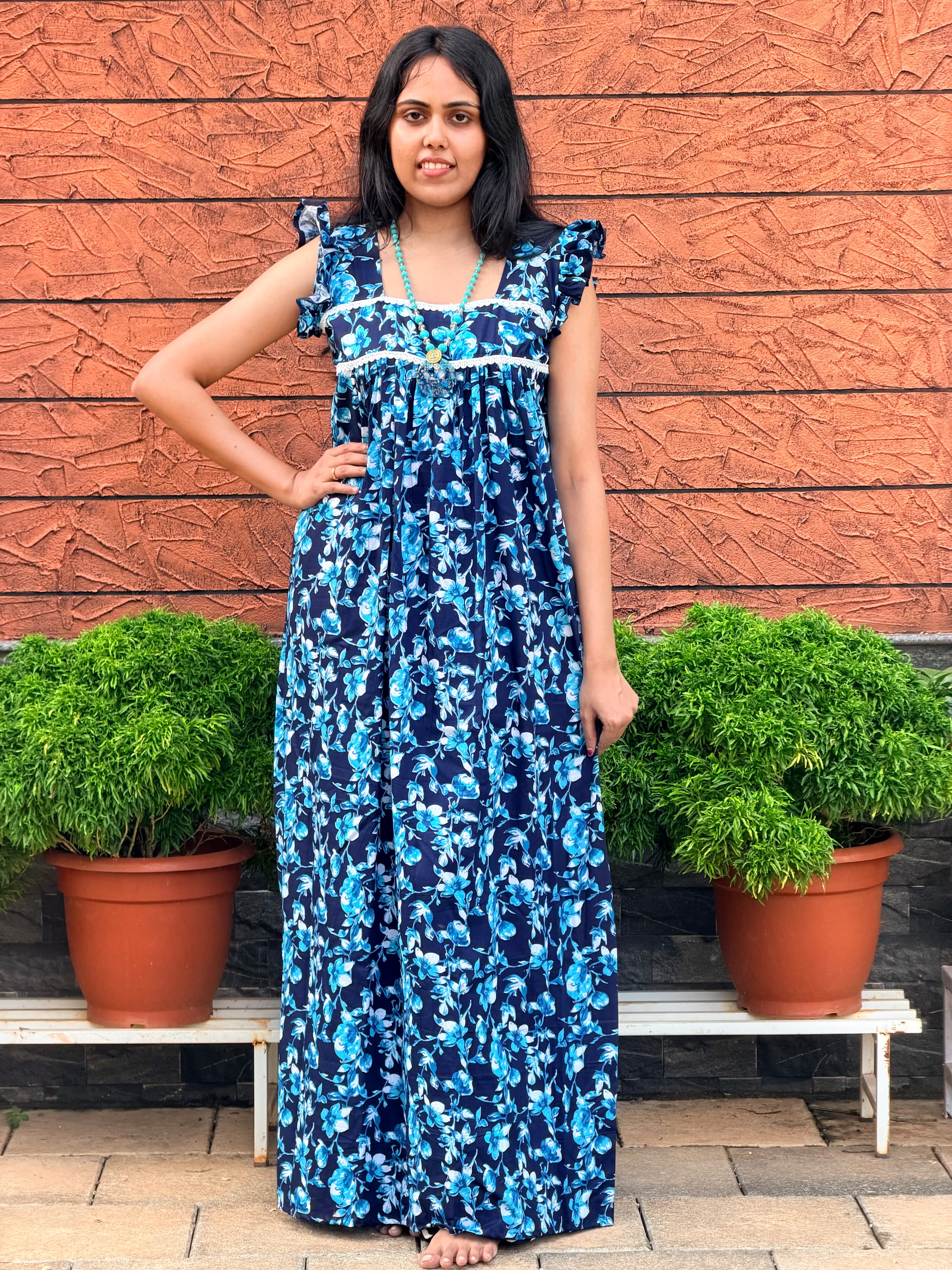 Long Frock Nighty [FN26377-381]