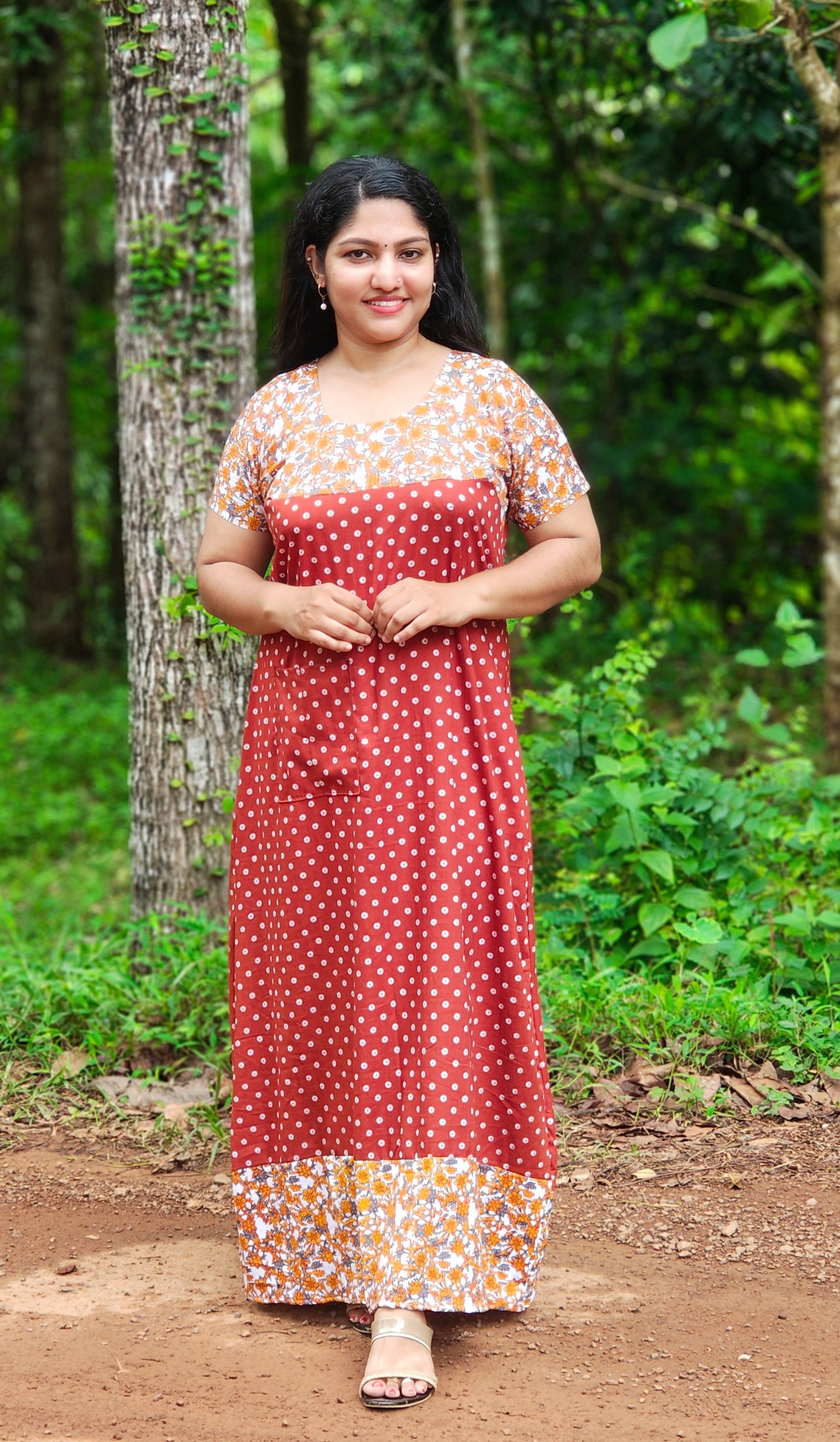 Long Cotton Frocks [FN26363-367]