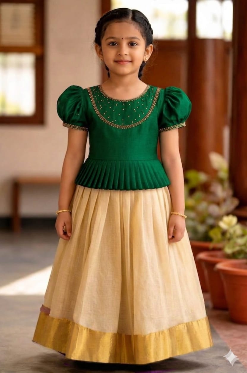 Girls Top & Skirt