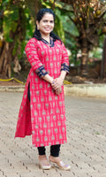 Ajrakh Kurti [KU26009]