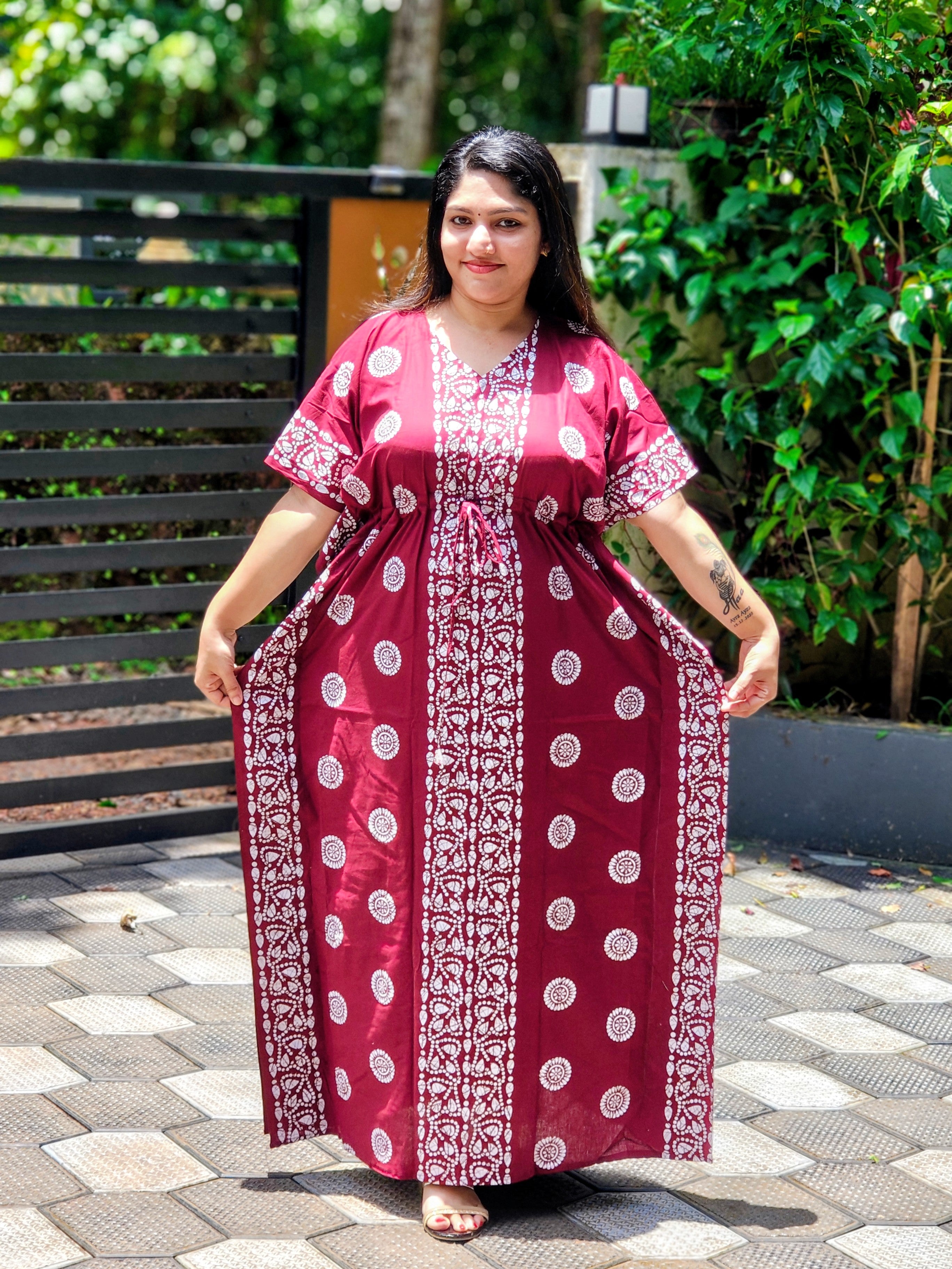 Kaftan Nighty [KF25021-26]