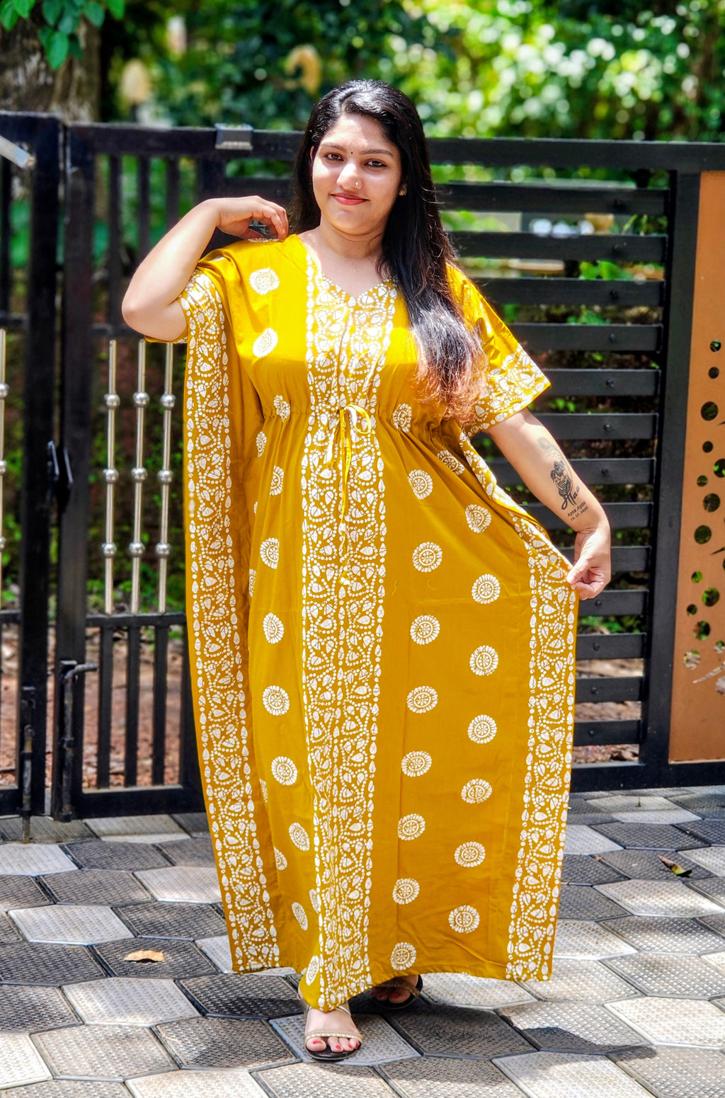 Kaftan Nighty [KF25021-26]