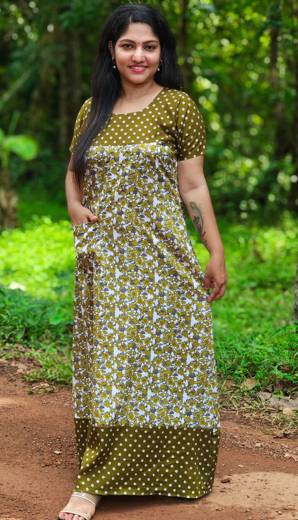 Long Cotton Frocks [FN26368-372]