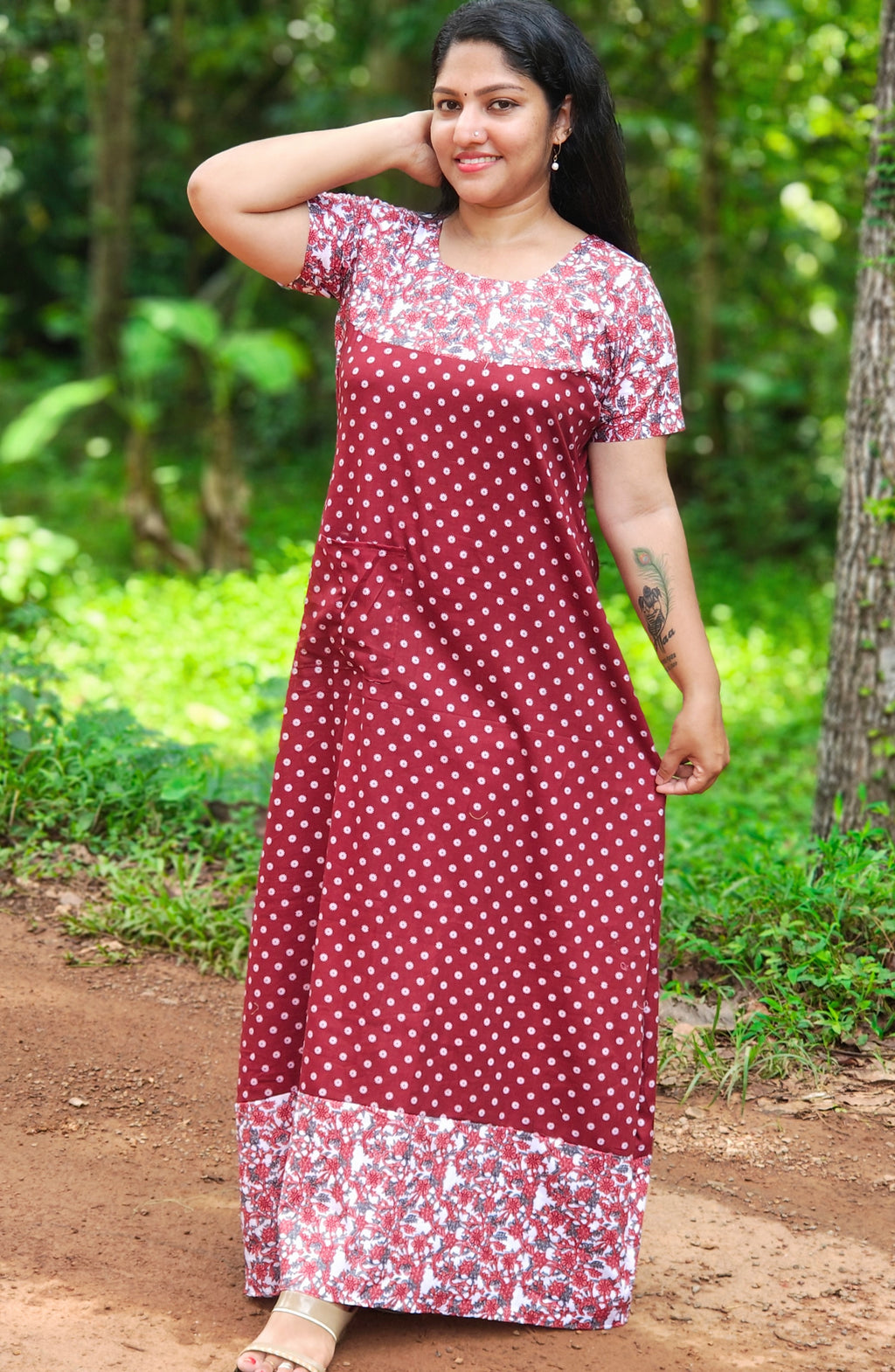 Long Cotton Frocks [FN26363-367]