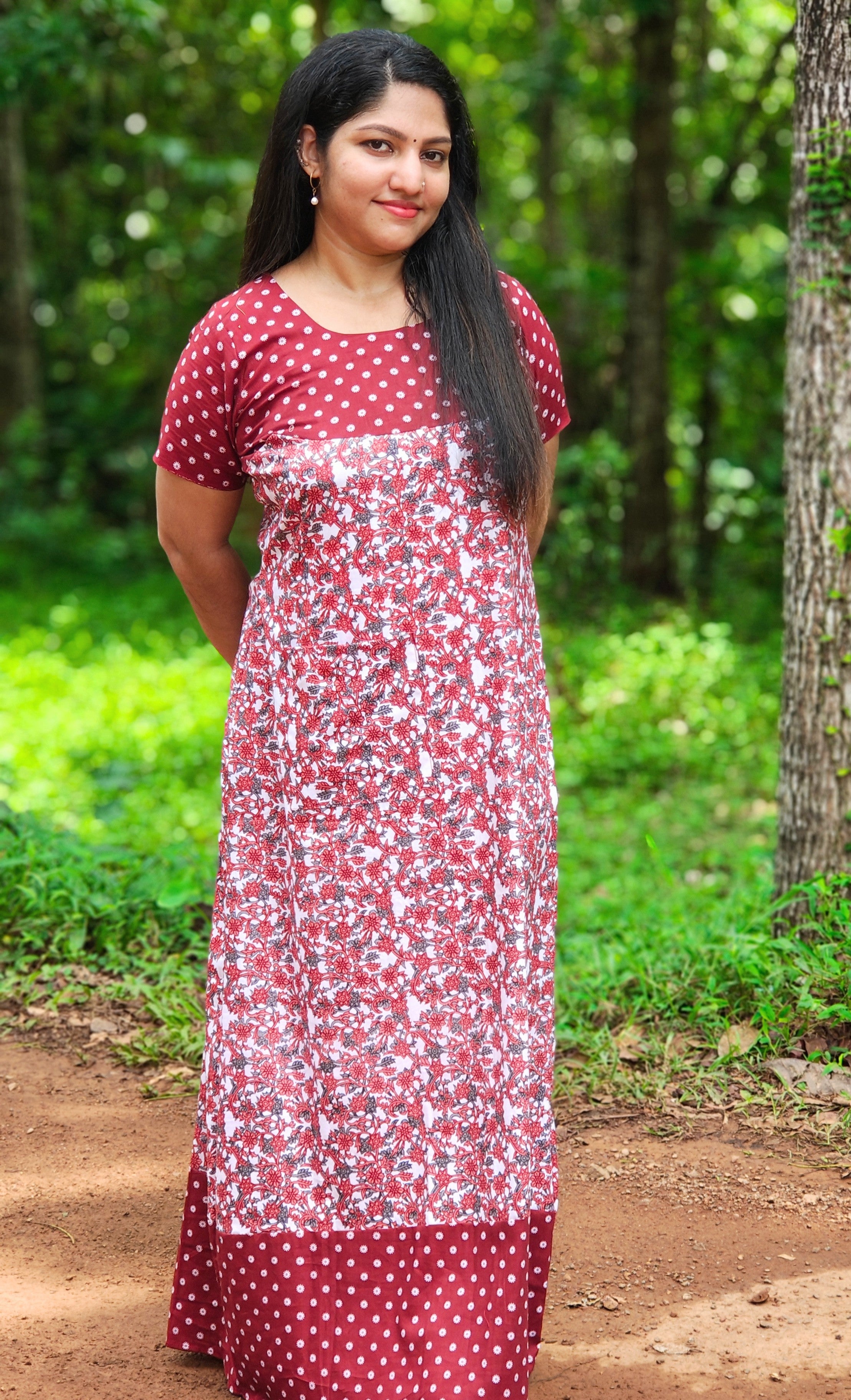 Long Cotton Frocks [FN26368-372]