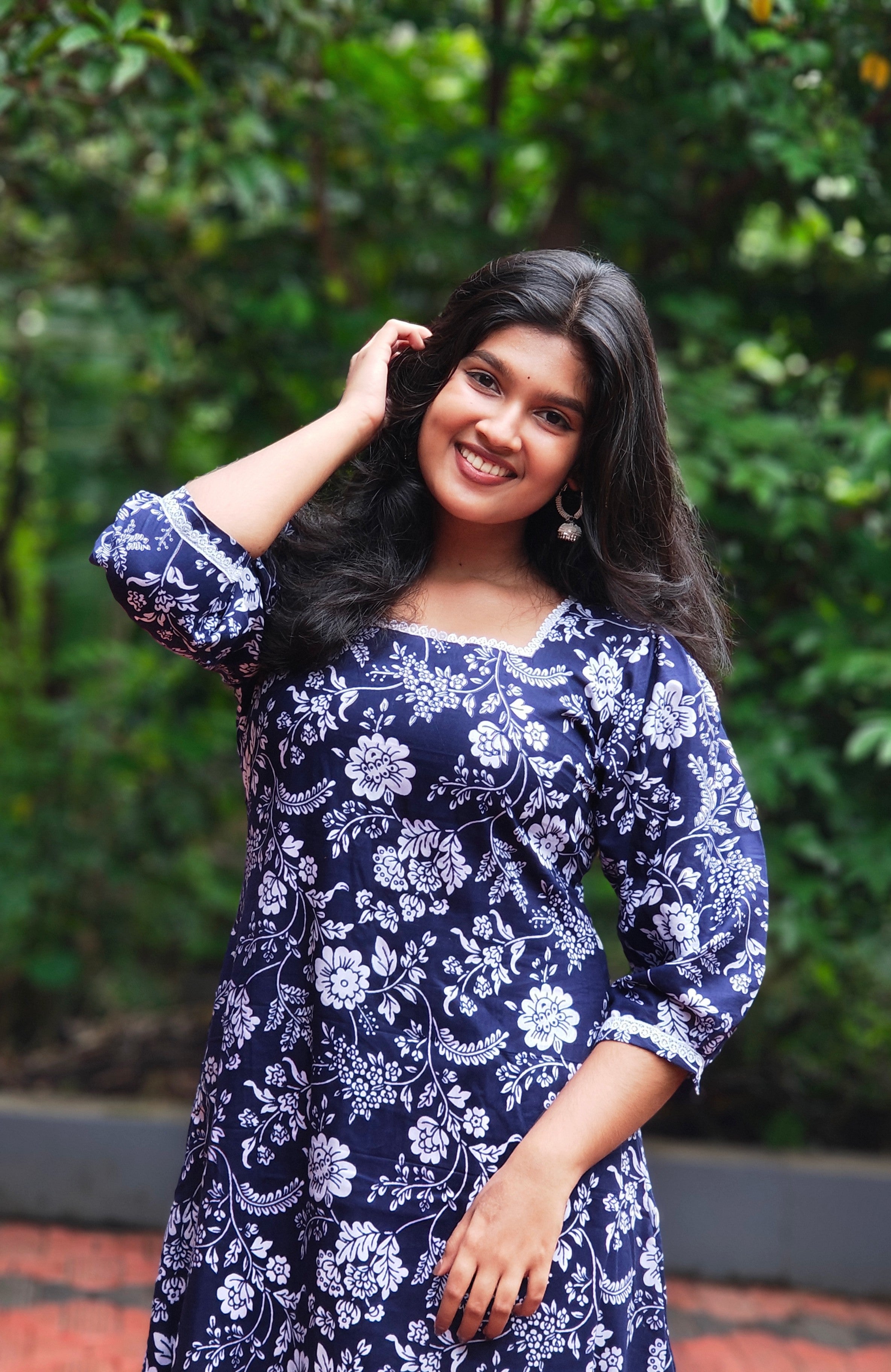 A Line Cotton Kurti [KU26038-043]