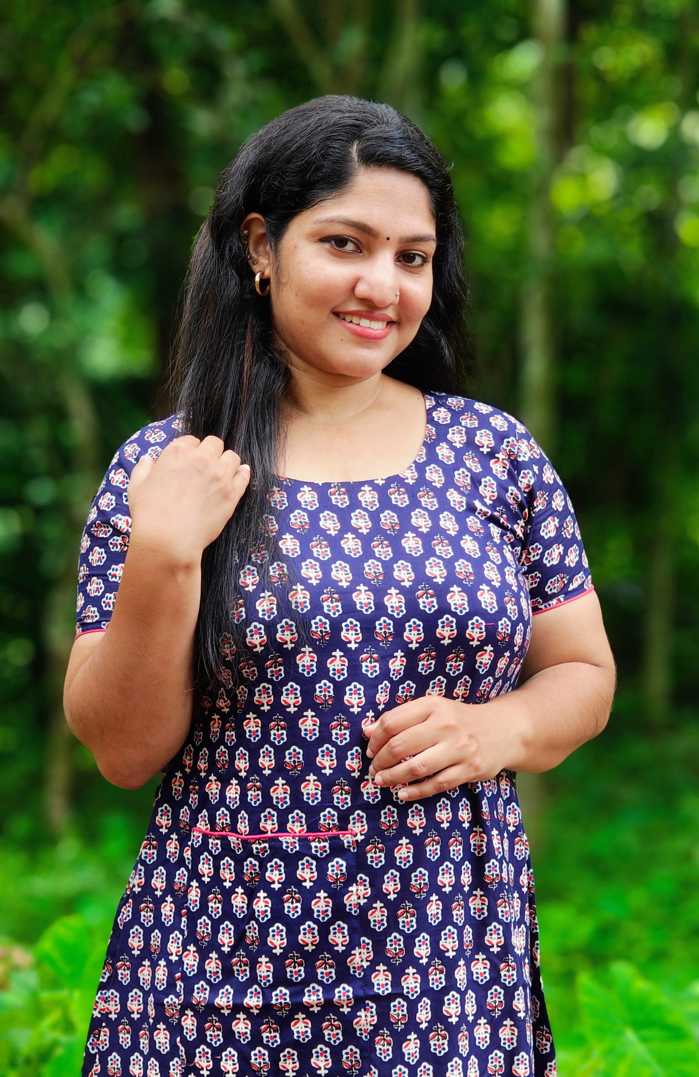 Cotton Frock Nighty [FN26425-430]