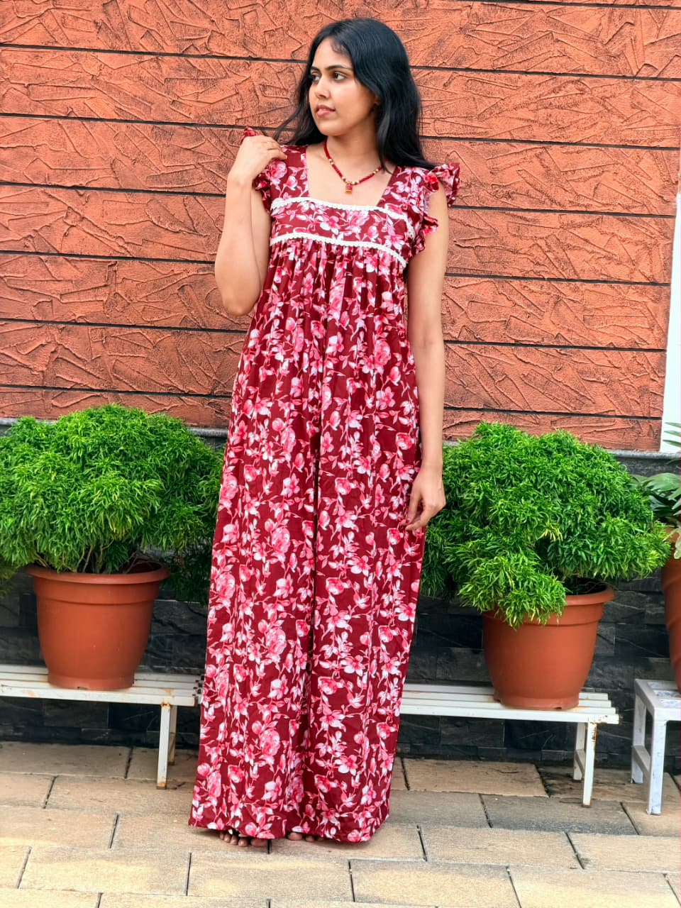 Long Frock Nighty [FN26377-381]