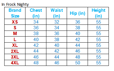 Frock Model Nighty [FN25188-92]