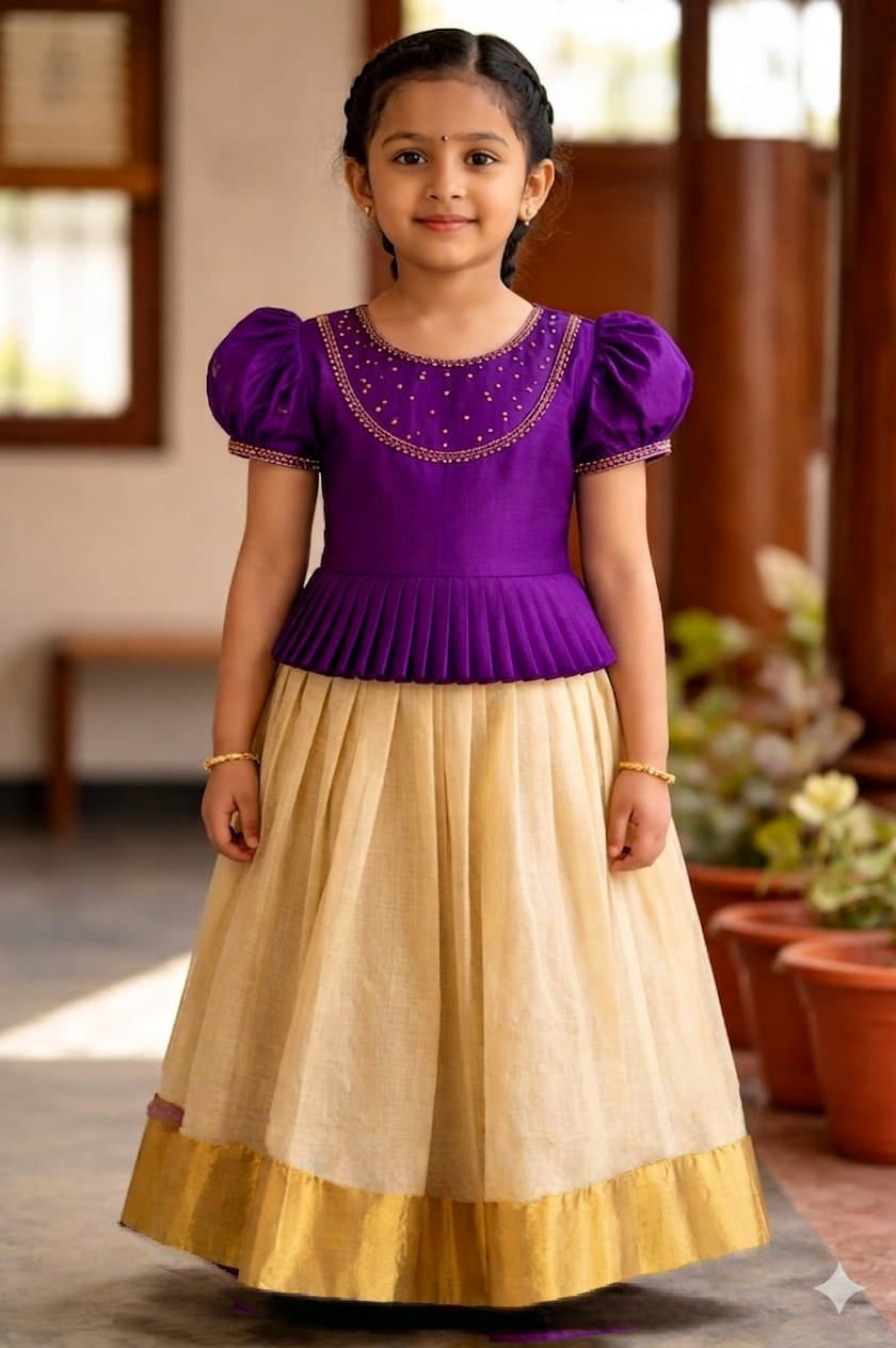 Girls Top & Skirt