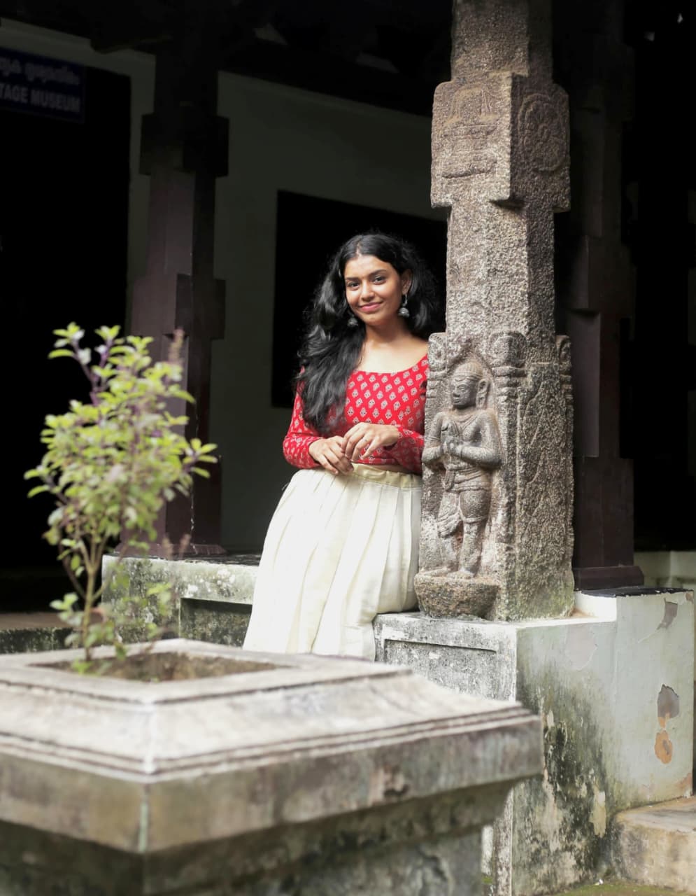 ONAM SKIRT AND TOP [01]