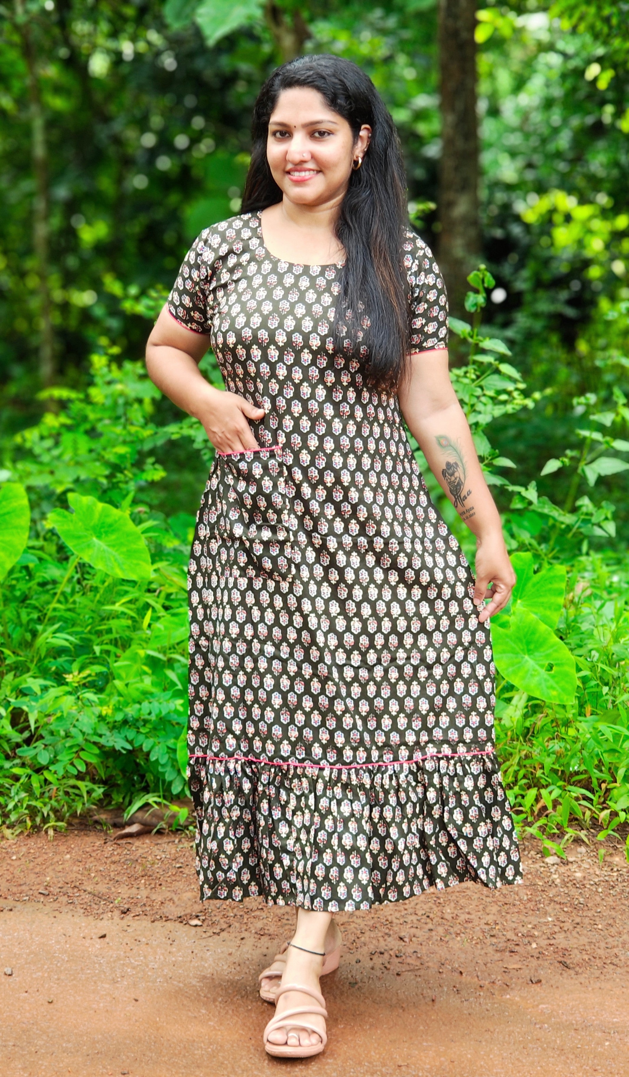 Cotton Frock Nighty [FN26425-430]