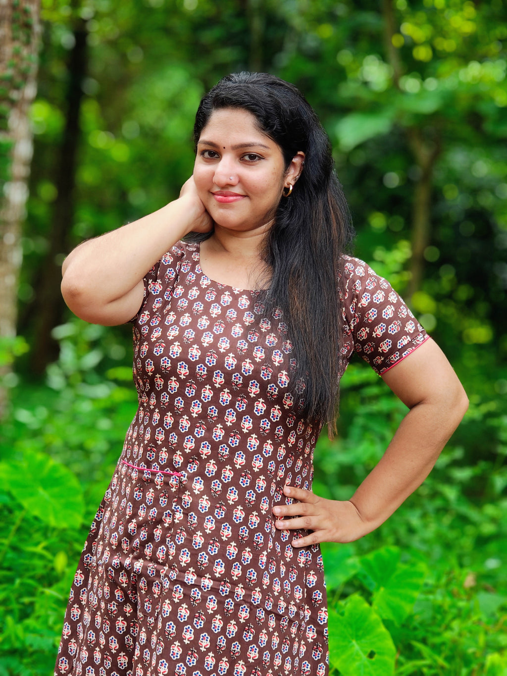Cotton Frock Nighty [FN26425-430]