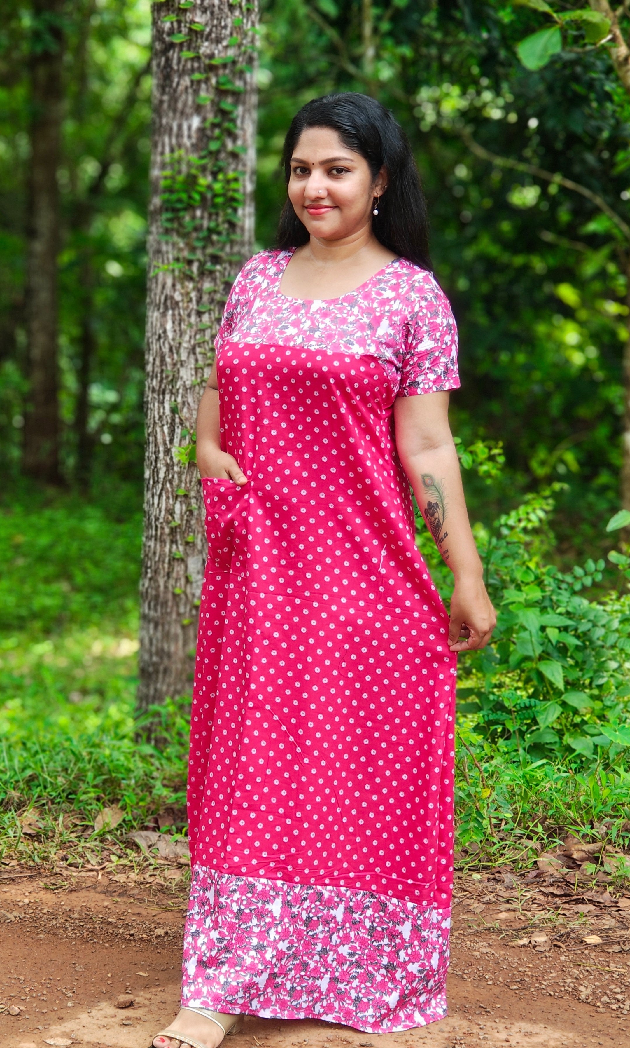 Long Cotton Frocks [FN26363-367]